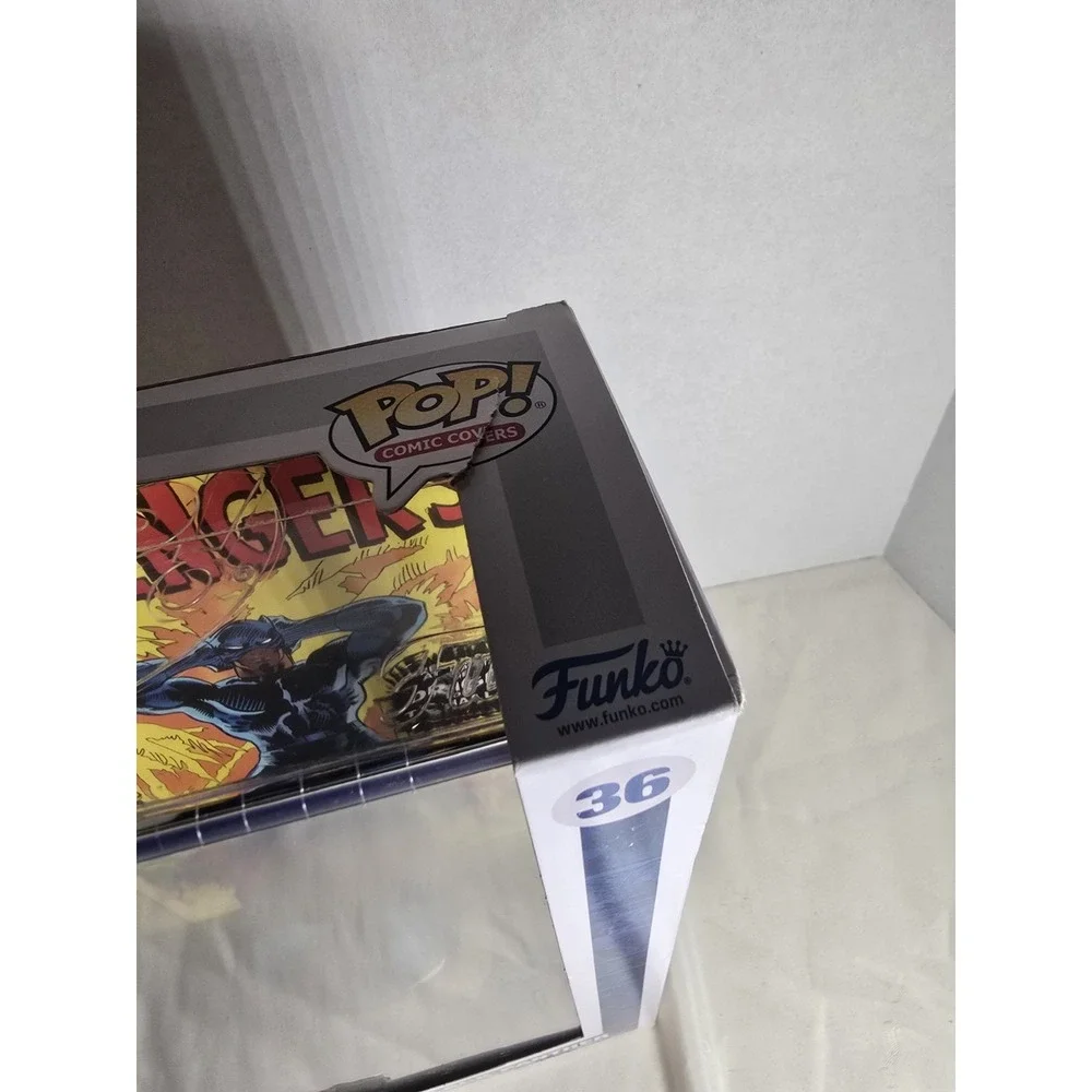 Funko Pop! Comic Book Cover with‎ Case: Marvel - Black Panther - Target...